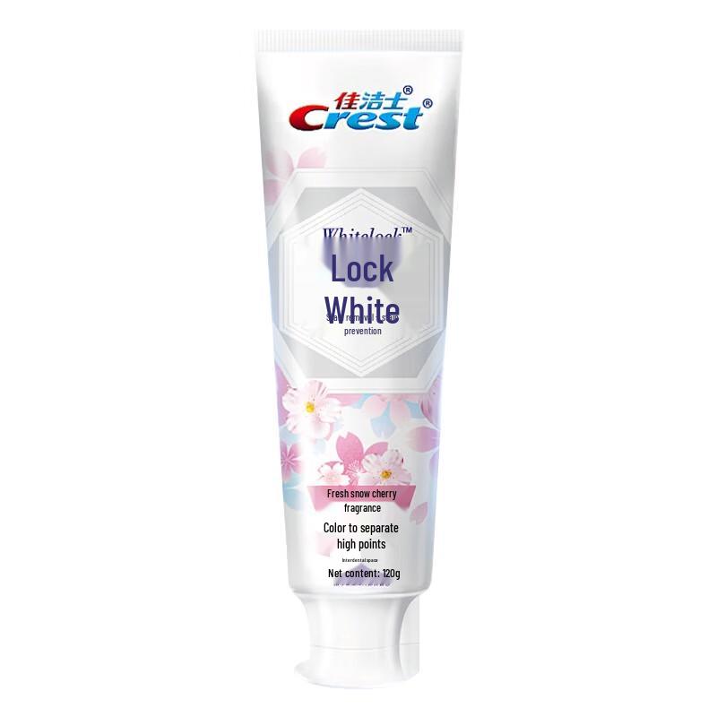 Crest Lock-White Whitening Toothpaste Twin Pack
