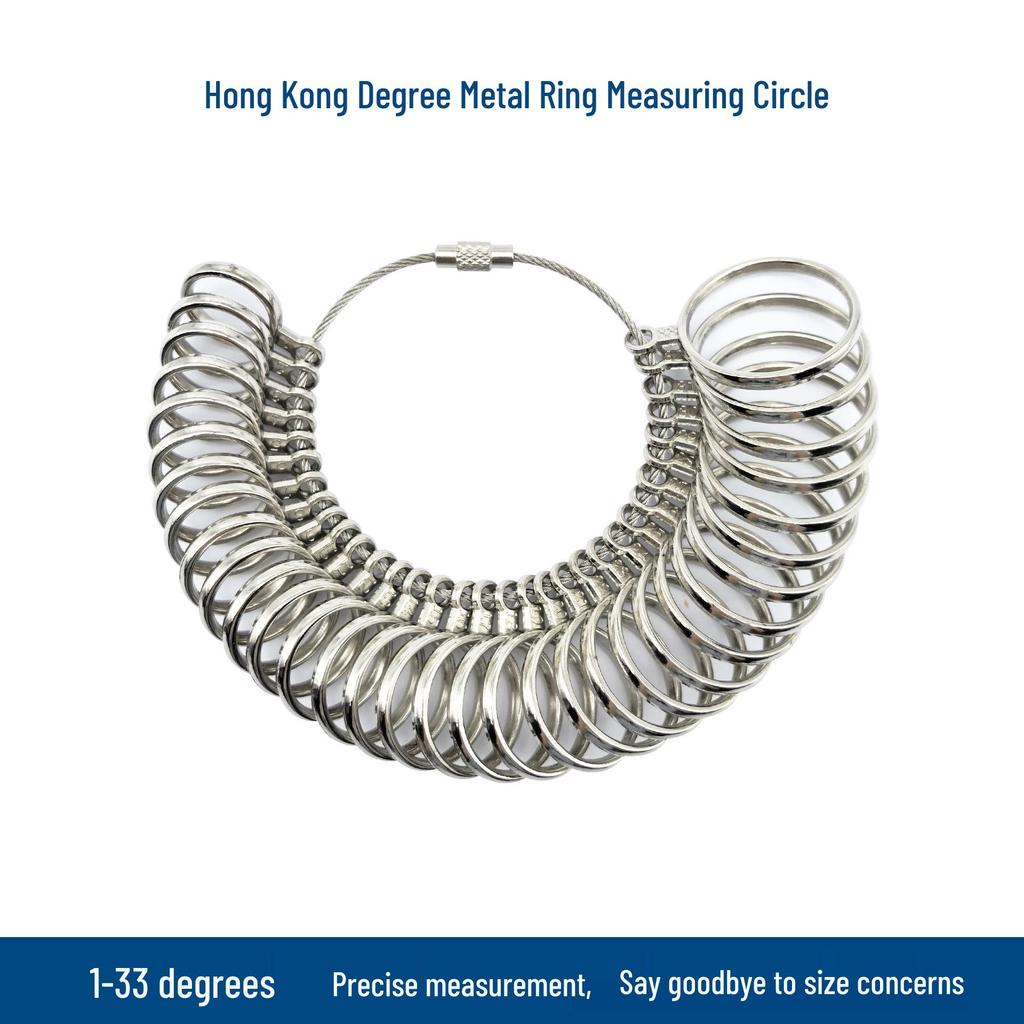 Adjustable Metal Ring Sizer and Measurement Tool