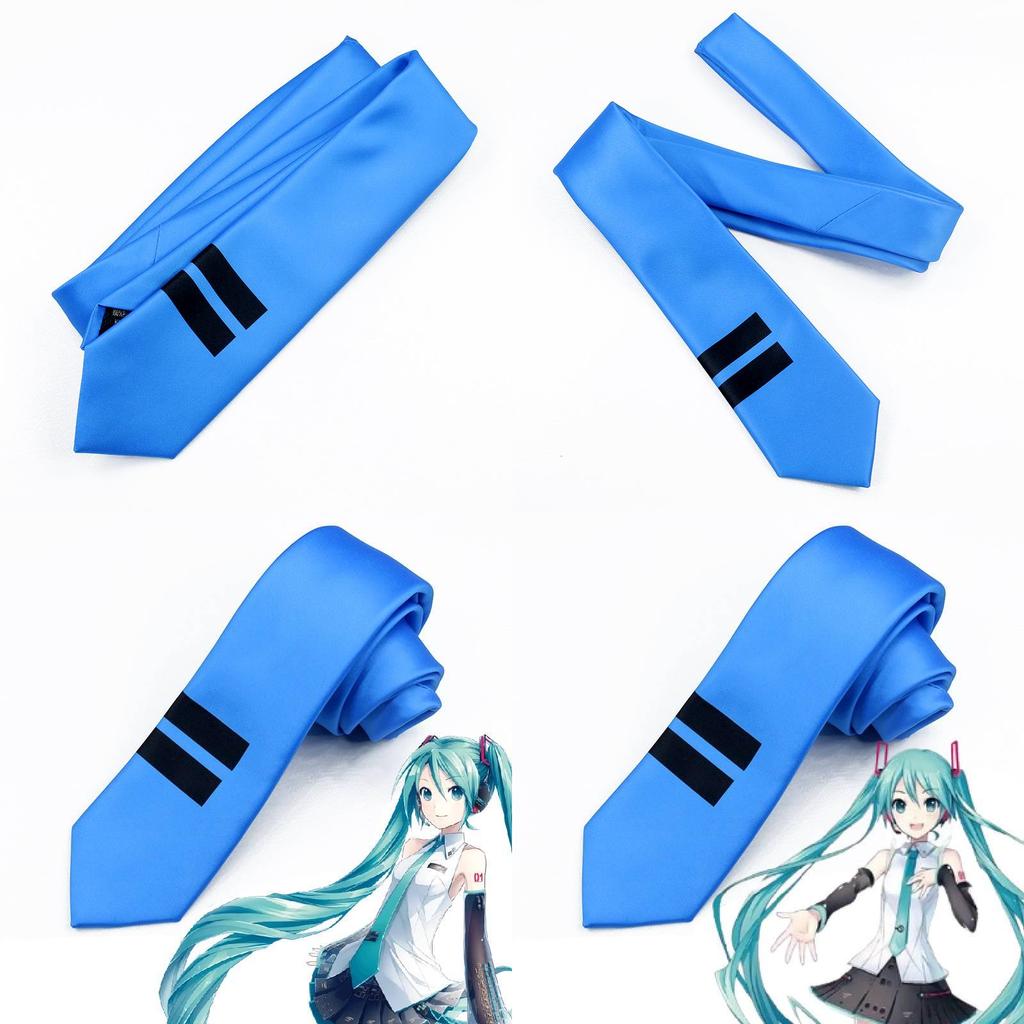 Vocaloid Hatsune Miku Anime Jk Stropdas Cosplay Uniek Cartoon Patroon