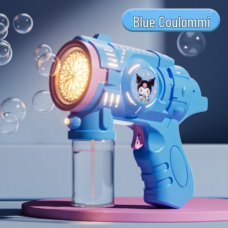 Popular Kid's 32-Hole Electric Bubble Gun - Automatic Handheld Toy for Bubbles