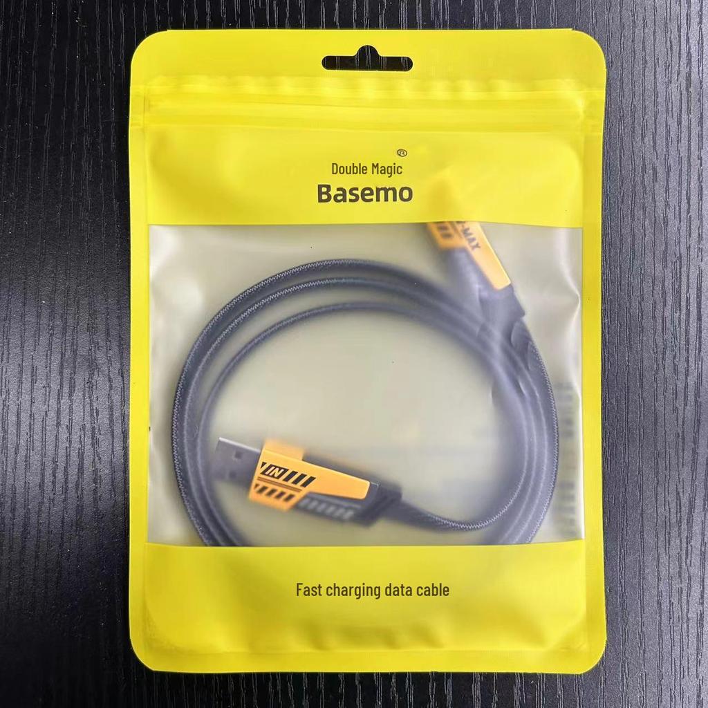 High-Quality PD27W 4-in-1 Fast Charging Braided Cable, Compatible with Apple 15
