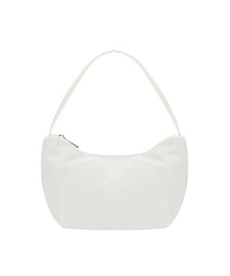 Nick&Nicole Nicole Nylon Mini Hobo Bag_Cream