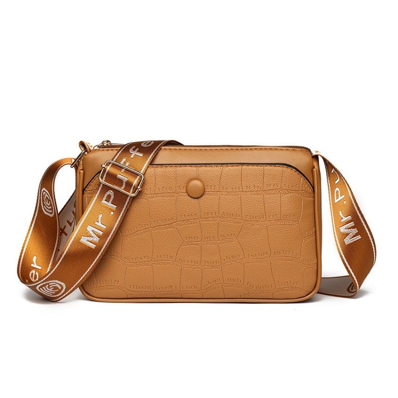 Soft Leather Texture Bag Women's New Large-capacity Pillow Bag Fashionable Versatile Shoulder Messenger Bag Tide