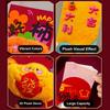 2pcs Lunar New Year Lucky Red Envelopes Embroidery Design Ingot Koi Lucky Envelopes Cute Horse Chinese Red Packets