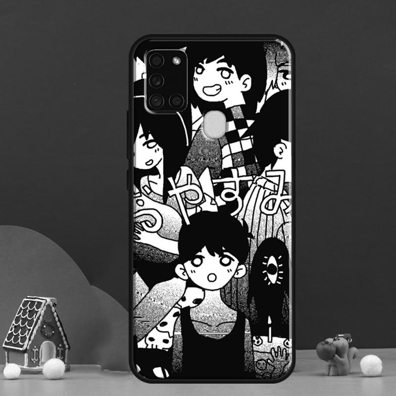 Omori Game Cover For Samsung Galaxy A54 A34 A14 A32 A12 A22 A52 A72 A13 A33 A53 A50 A52S A51 A71 Back Case