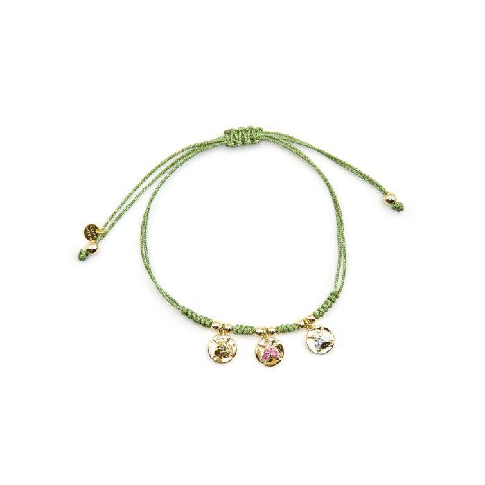 Bracelet - Luxenter - Ufore - Argent 925 - Or 18k - Zircon multicolore