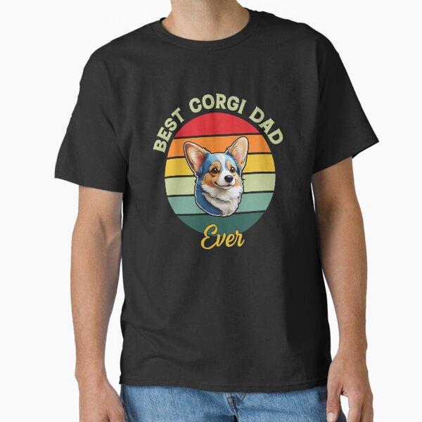 Best Corgi Dad Ever T-shirt Design Classic T-Shirt