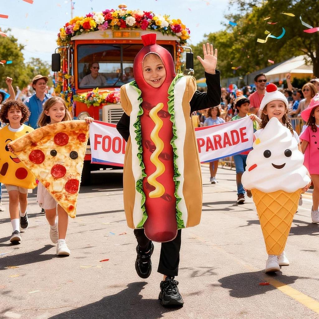 Kids Dog Costume Cute Fashion Show Clothing for Halloween Party Birthday S