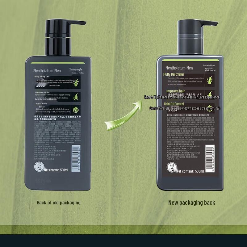 Mentholatum Men's Volumizing & Strengthening Shampoo