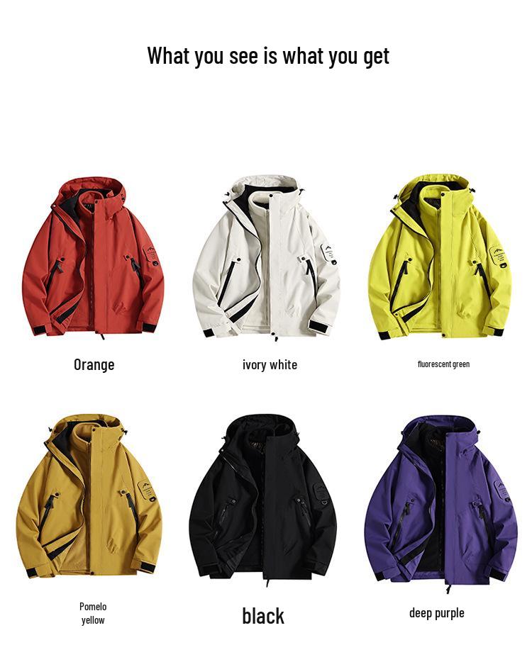 2025 Waterproof Windproof Outdoor Spring Sports Jacket for Couples