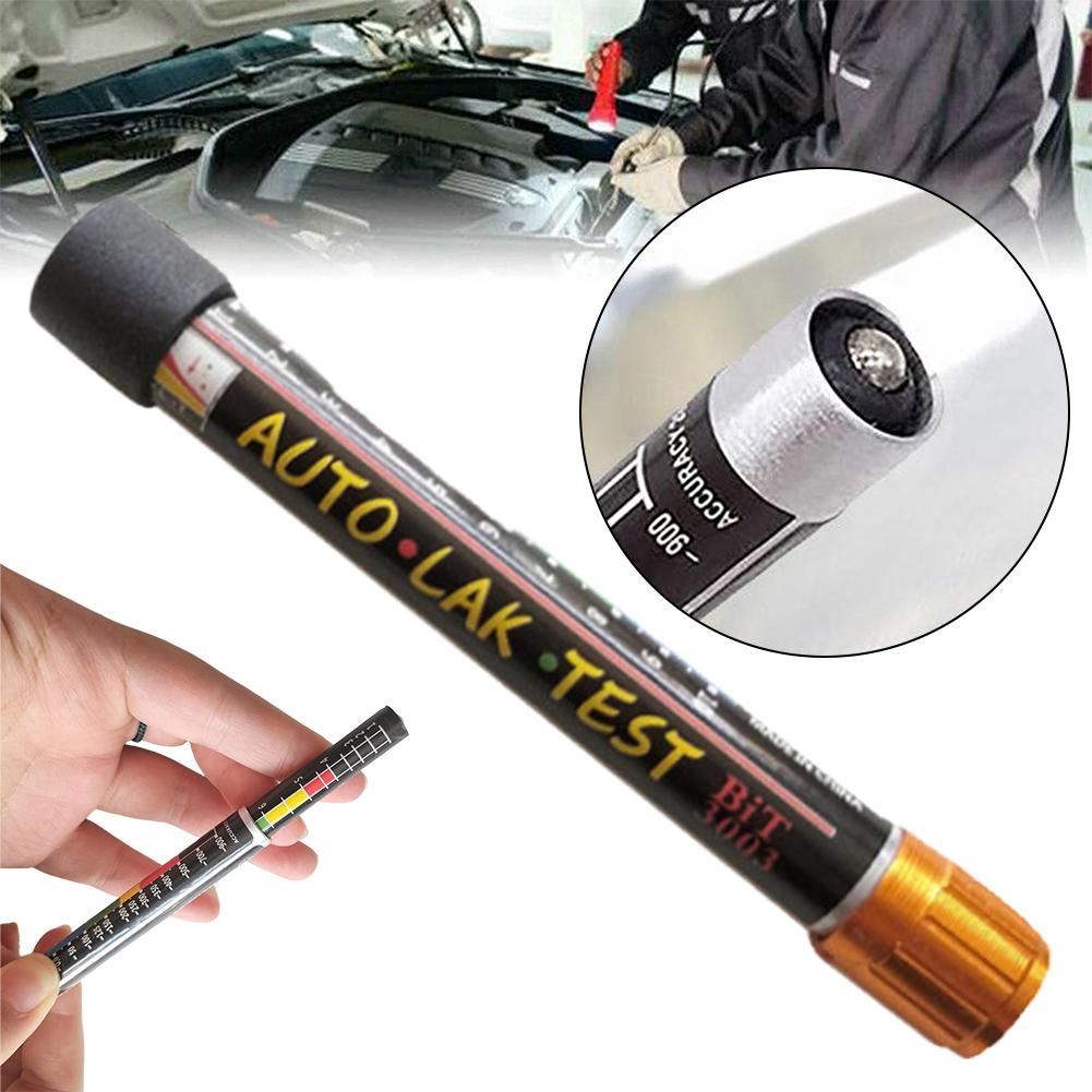 Car Paint Test Thickness Tester Meter Gauge Auto Paint Cars Paint Crash Check Test Paints Tester With Magnetic Tip Scale Gauge