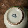 Ru Kiln Crackle Ceramic Tea Tasting Cup – Large Personal Use Kung Fu Tea Set