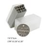 12-teiliges Metallstempel-Prägestempel-Set 1/8'' (3mm) Herz- und Tierstempel-Set Stempelwerkzeug zum Prägen von Metall, Leder, Holz