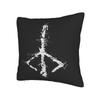 Game Bloodborne Hunter mark Pillow Case  Vintage Pillow Cover Custom Pillowcases For Sofa Bedroom Home Decor