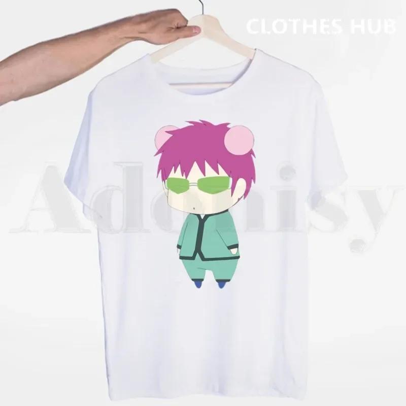 The Disastrous Life Of Saiki K Kusuo No Psi Nan Tshirts  Unisex Fashion Summer T-shirts Tshirt Top Tees Streetwear Harajuku Funny Shirt