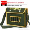 Multifunctional Electrician Crossbody Tool Bag - Canvas, Extra Thick with Large Capacity Pockets for Men