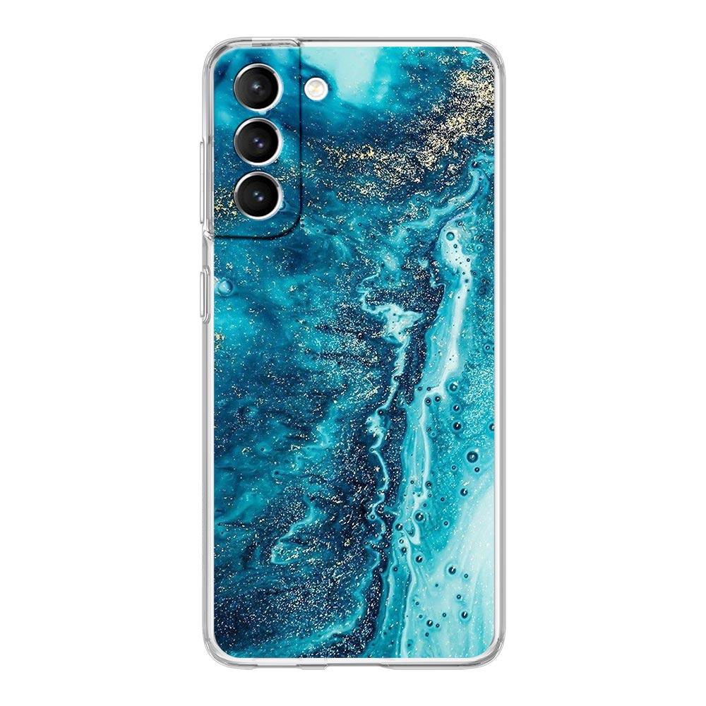 Marble Art Fashion Phone Case For Samsung Galaxy S21 Plus S20 FE S22 Ultra 5G S10E S10 S9 S8 Note 20 10 Lite Clear Cover Shell