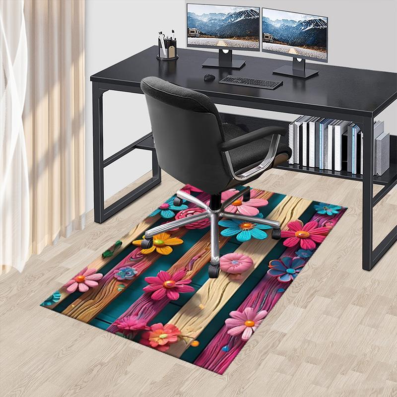 

1pc Anime Cartoon Design Office Chair Mat - Festival Gift, Non-Slip Carpet for Home Decor, Suitable for All Seasons, Fits Office and Gaming Room.A050 60cm by 90cm