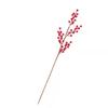 Simulation Red Fruit Fortune Fruit Money Leaf Wedding Photography Home Ornament Christmas Berry New Year Blessing Bucket Decoration