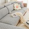 Plush Winter Elastic Sofa Cover All-inclusive All-season Cushion Thickened Lazy Sofa Cover Cushion