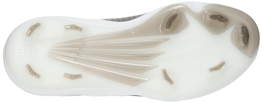 Adidas Adizero Impact TPU BSB Baseball Unisex Core Grey Four Size Cm Cleats, Adult, MCT62, Black/Footwear White/Team (IH3467), 25.0
