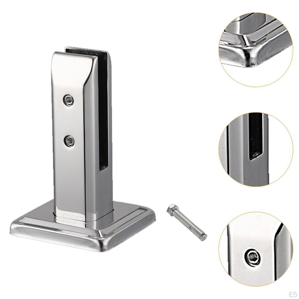 Morsetto in vetro per recinzione piscina, Spigot professionale premium Spessore 10-13 mm Balconi,
