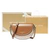 Michael Kors Mk Jet Set Charm Classic Monogram Chain Logo Shoulder Crossbody Bag Medium Women Bags Vanilla-White Acorn-Brown 32T0GT9C6B-149