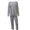 Women's Solid Color Long Sleeve Two-Piece Set - New Autumn/Winter Fashion