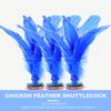Kick Shuttlecock Stable Base Bright Color Improve Hand-eye Coordination Fluffy Primary Secondary School Students Game Shuttlecock Foot Sports