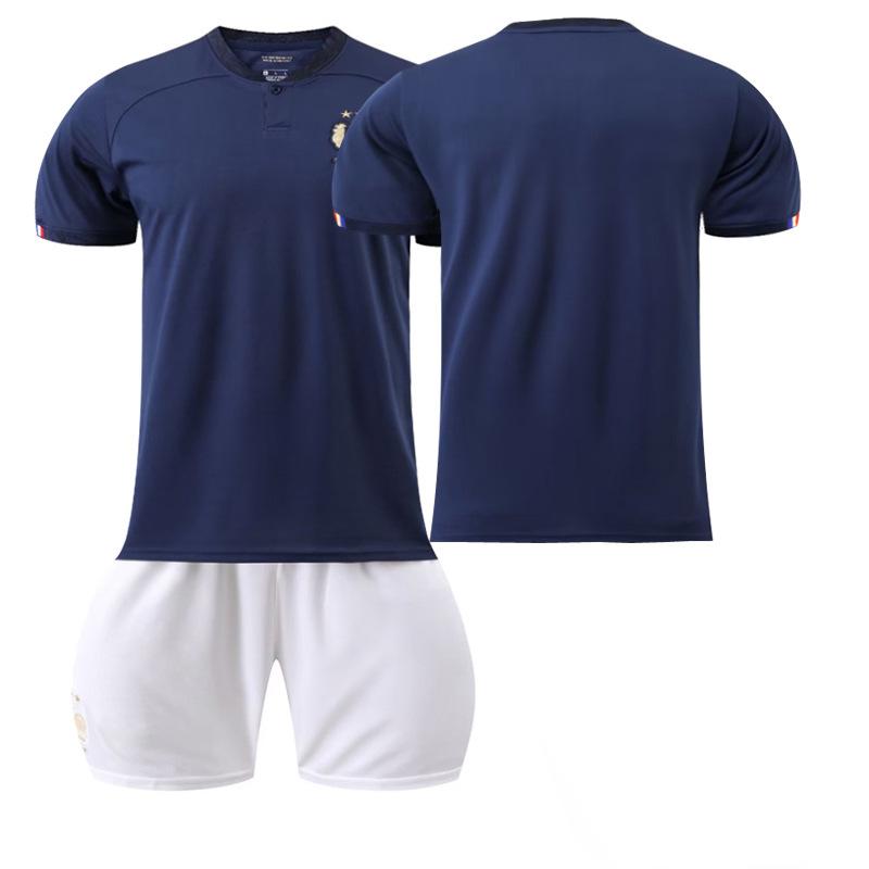 France home World Cup number Mbappe Benzema jersey football jersey set team uniform