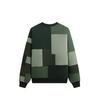 Kith Patchwork Fleece Nelson Crewneck Stadium Men Tops Green KHM033257-302