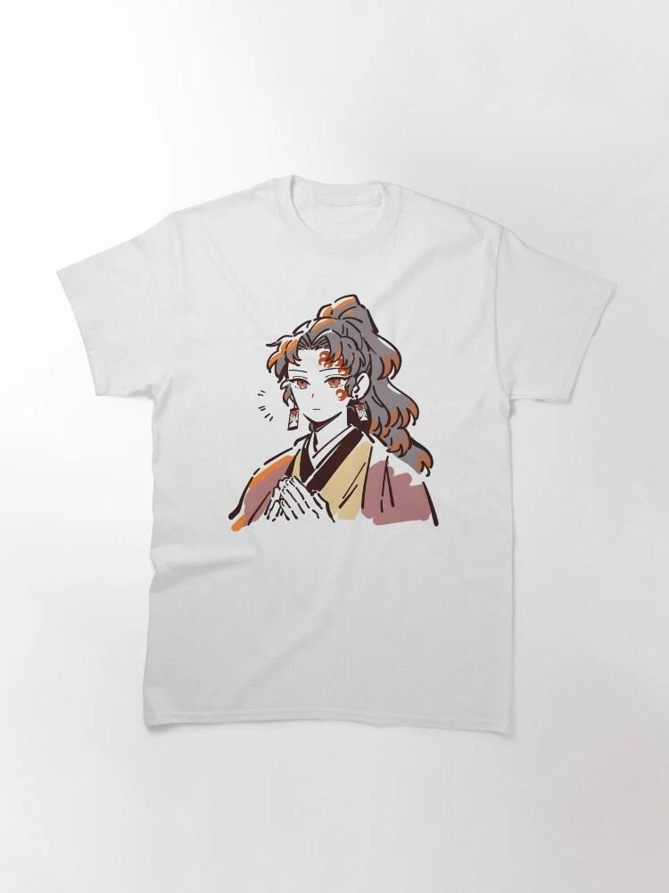 Anime The SunMarked Yoriichi Hot Demon Slayer Basic T Shirt S