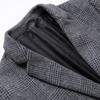 Autumn and Winter Men's Suit Fashion Thousand Bird Plaid Woolen Suit Men's Jacket Casual Non-ironing and Anti-wrinkle Small Suit