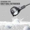 Verlängerung, Typ Golfball Edelstahl-Schaft Teleskopstange Golf Outdoor Sportzubehör Tragbares Aufhebewerkzeug
