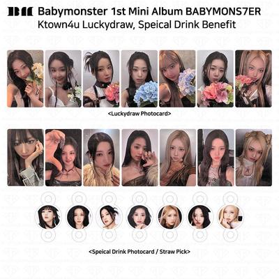 1. albums BABYMONS7ER Ktown4u Luckydraw fotokarte Ahyeon Ruka Rora