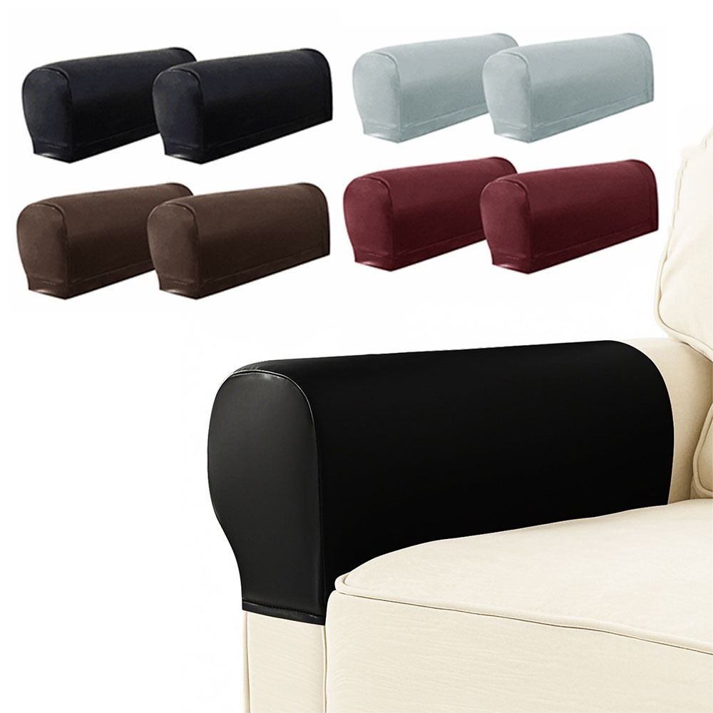 Elastic Armchair Covers Thick Armrest Protector Full Coverage Chair Arm Cover  Sofas