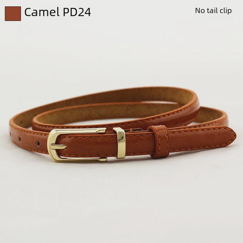 

Пояс для платья в корейском стиле с пряжкой цвета конфеты для женщин верблюд