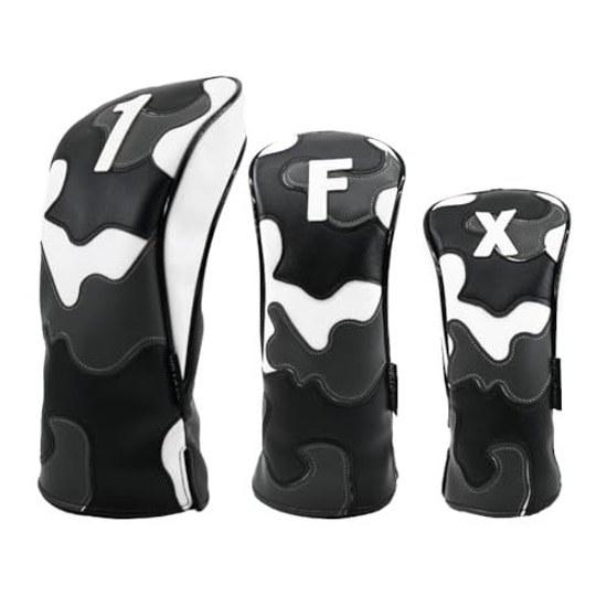 Head Cover Driver 440cc 460cc Golf Wood Utility UT Waterproof Specification Camouflage.