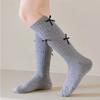 Korean Style Long Girls Socks Solid Color Grils Stocking Soft Pile-up Socks  1-5 Year