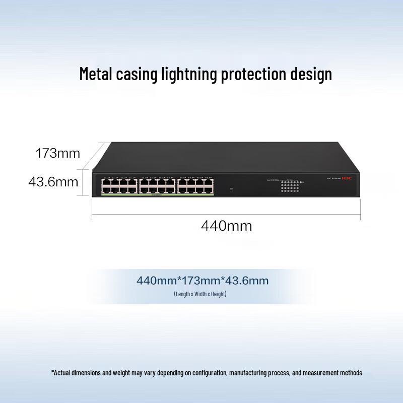 H3C S1750-24G 24-Port Gigabit Network Switch