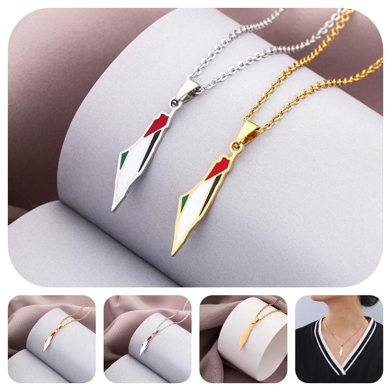 Trendy Stainless Steel Pendant Necklace For Cross-border E-commerce Geometric Shape O Chain Style