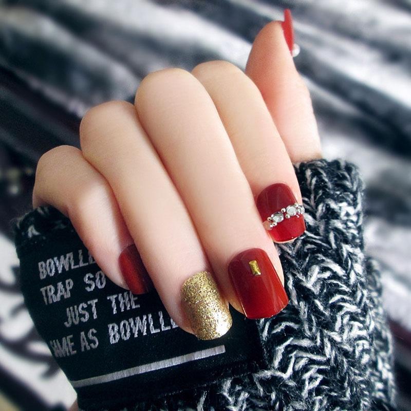 Buy 24 Pcs Fashion Fake Nails Glitter Gold Red Mauve Square Artificial Nail Tips At Affordable Prices Free Shipping Real Reviews With Photos Joom Buy 24 Pcs Fashion Fake Nails Glitter Gold Red Mauve Square Artificial Nail Tips At Affordable Prices Free Shipping Real Reviews With Photos Joom