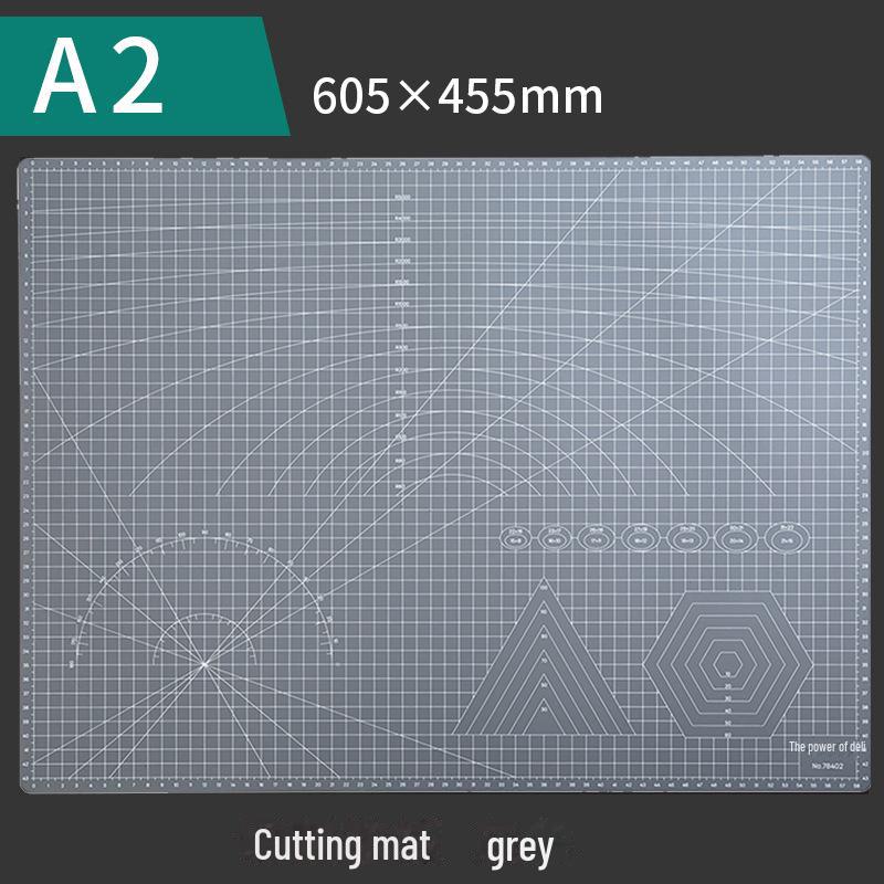 Deli 78400 Green PVC A4 High Strength Cutting Mouse Pad