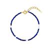 [By Iyer] Essence Silver (Y) Mix Bead Bracelet Lapis Lazuli Bh4B45426Y9175