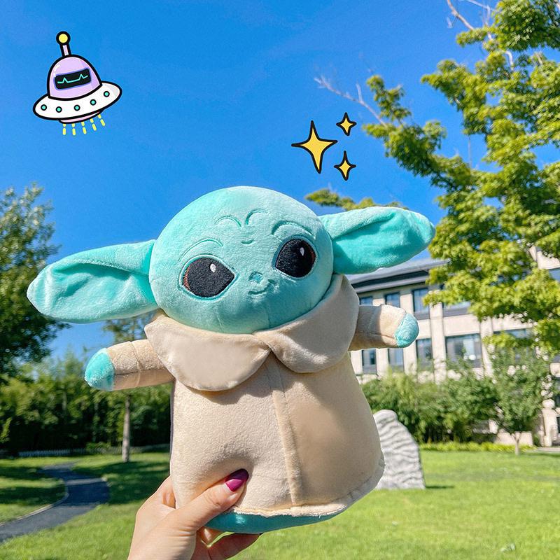 Anime Character Yoda Plush Series Starswars Soft And Comfortable Sofa Hug Pillow Sleep Companion Doll Bedhead Ornament Fun Gifts