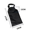Car Garbage Bin Oxford Cloth Black Auto Trash Bag Hanging Seat Back Storage Bag Trash Can Organizer Car Accessories