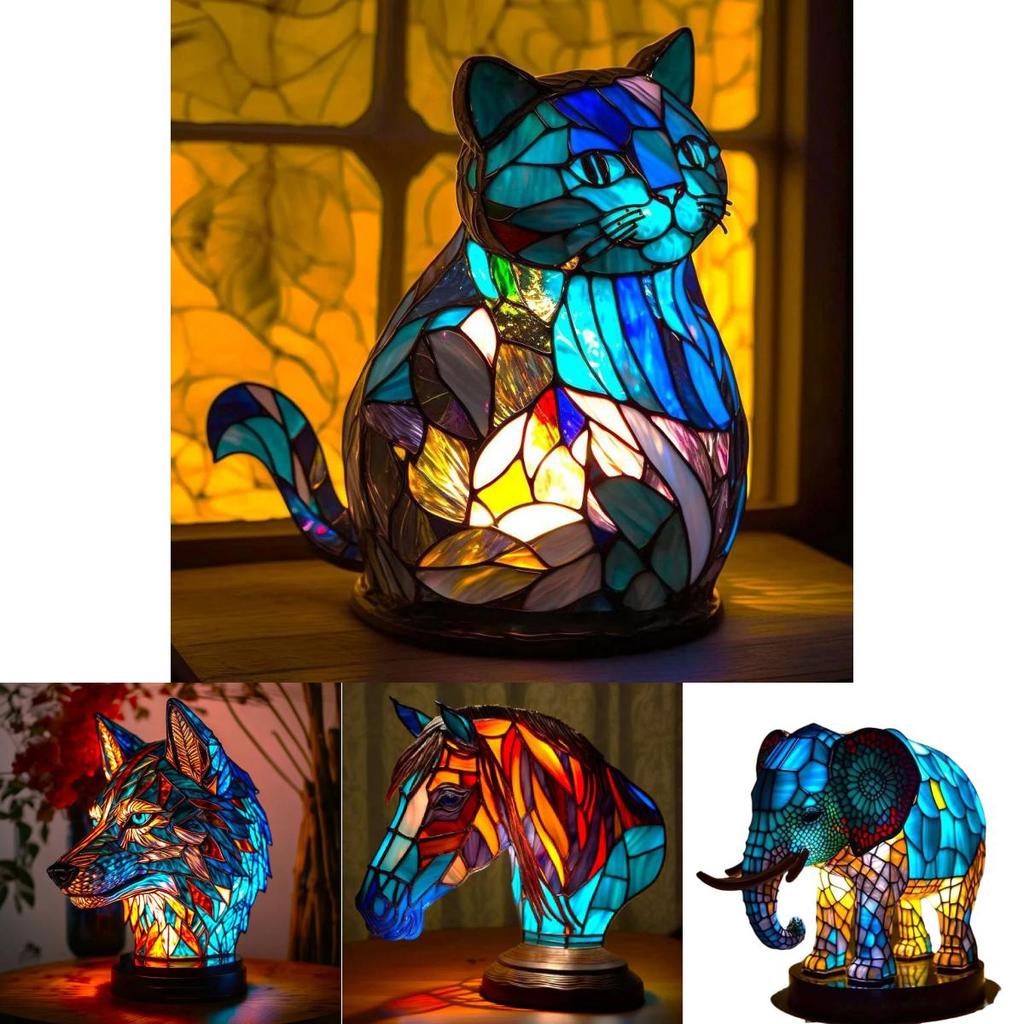 Modern Minimalist Resin Table Lamp With Led Light For Home Decor And Desk Accent