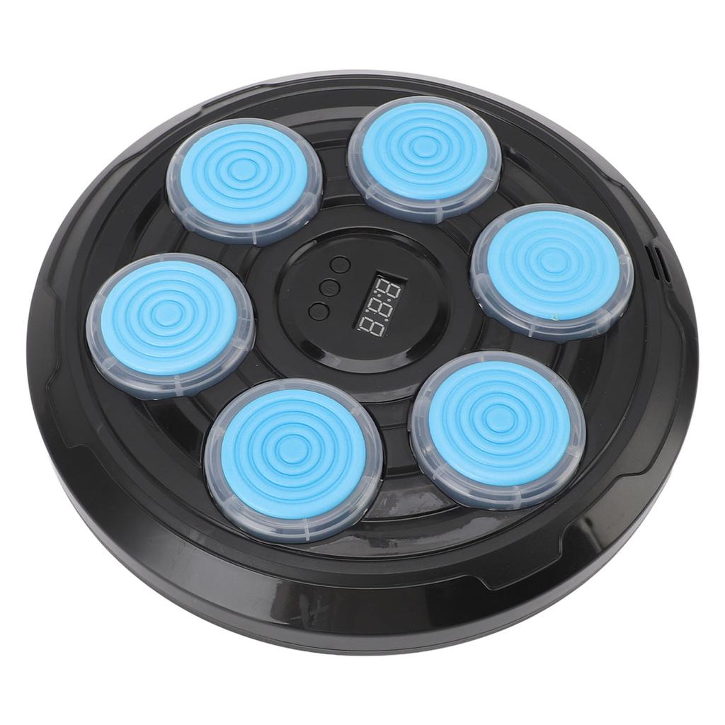 6 Key Boxing Wall Target Responsive Improve Reacting Ability Music Punching Machine for Training