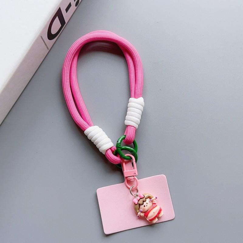 Mobile Phone Lanyard: Crossbody, Anti-Lost, Adjustable Neck & Wrist Strap with Clip for Girls