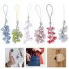 Flower Phone Charm Phone Pendant Stylish Accessory Lilys of the Valley Phone Chain Perfect Gift for Women and Girls
